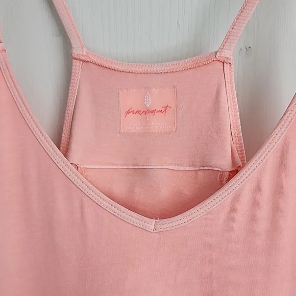 NWOT Free People FP MOVEMENT Hot Shot Onesie Melon size L - Picture 9 of 16